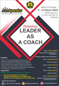 Pelatihan Leader As a Coach