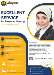 Distance Learning : Excellent Service for Museum Geologi
